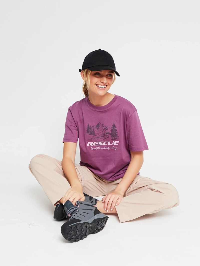 POLERA MUJER RESCUE ALGODÓN - 4