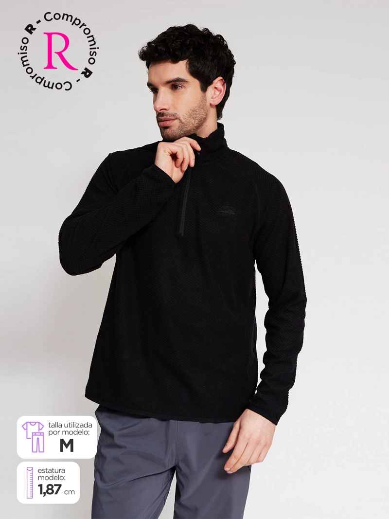 POLERON HOMBRE RESCUE CUELLO ALTO