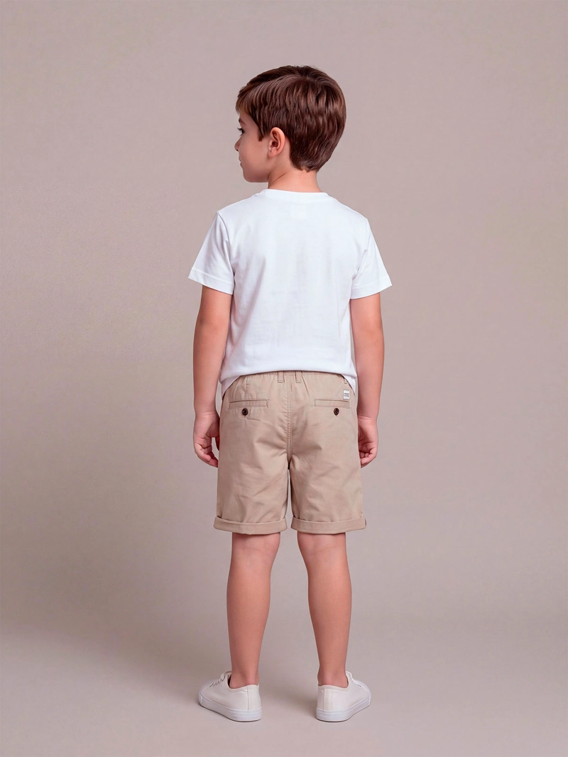 SHORT NIÑO HARVEST ALGODÓN  - 2