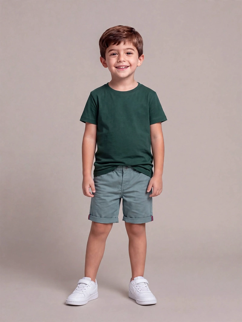 SHORT NIÑO HARVEST ALGODÓN