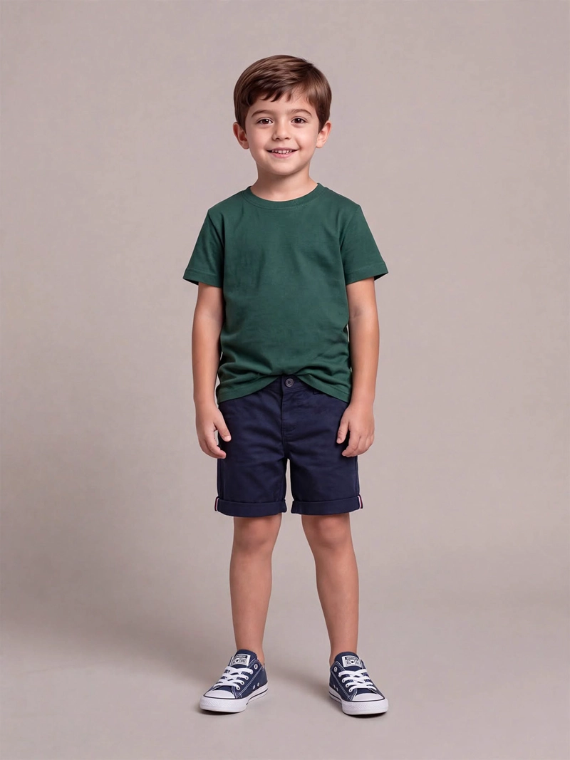 SHORT NIÑO HARVEST ALGODÓN