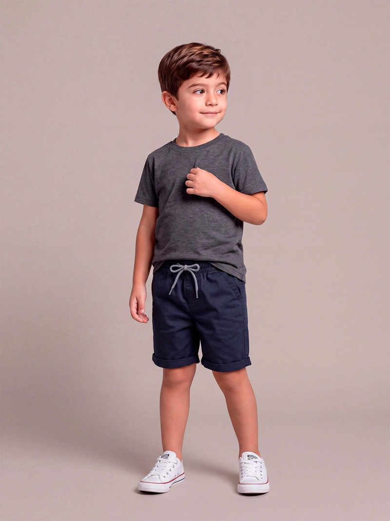 SHORT NIÑO HARVEST ALGODÓN