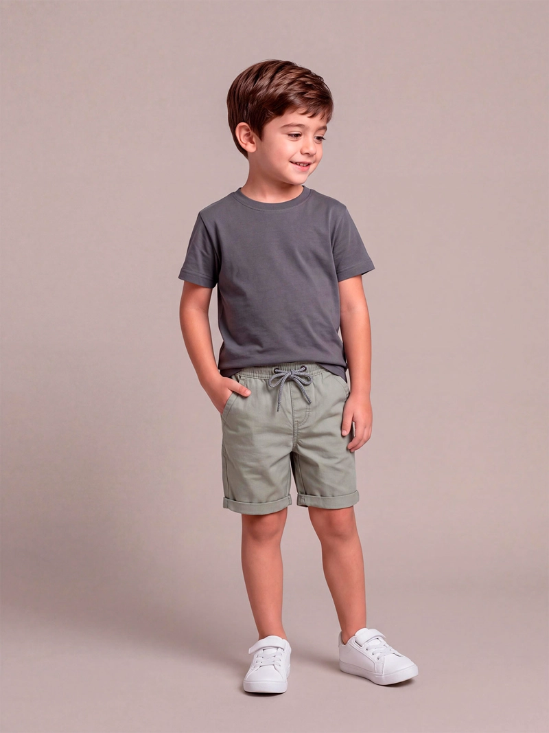 SHORT NIÑO HARVEST ALGODÓN