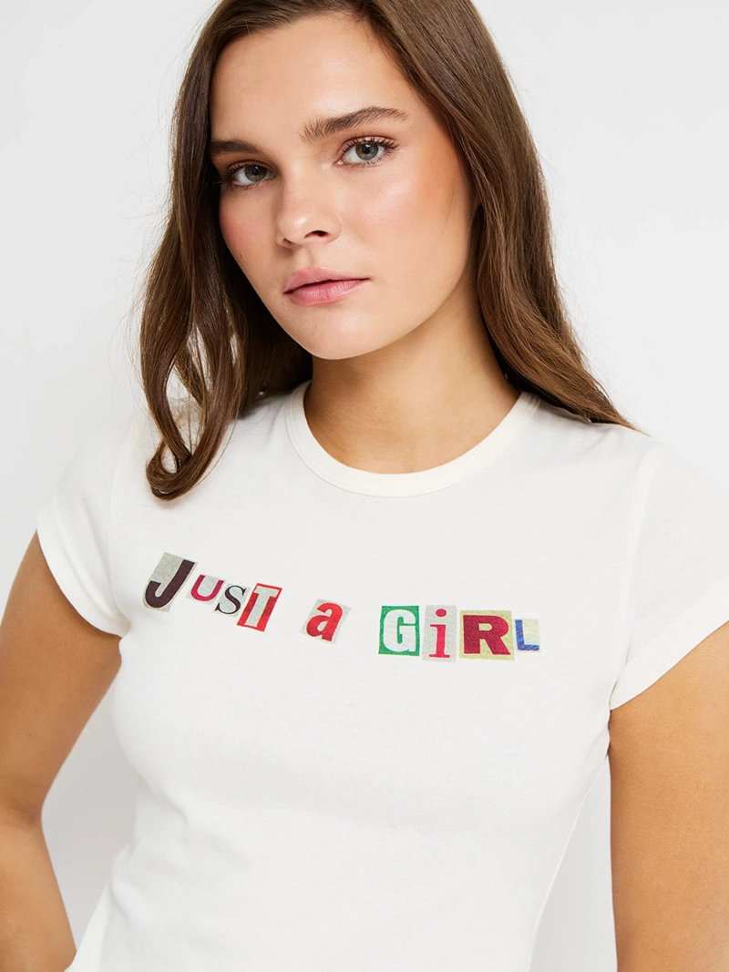 POLERA MUJER INDEX ALGODÓN MANGA CORTA GRÁFICA - 3