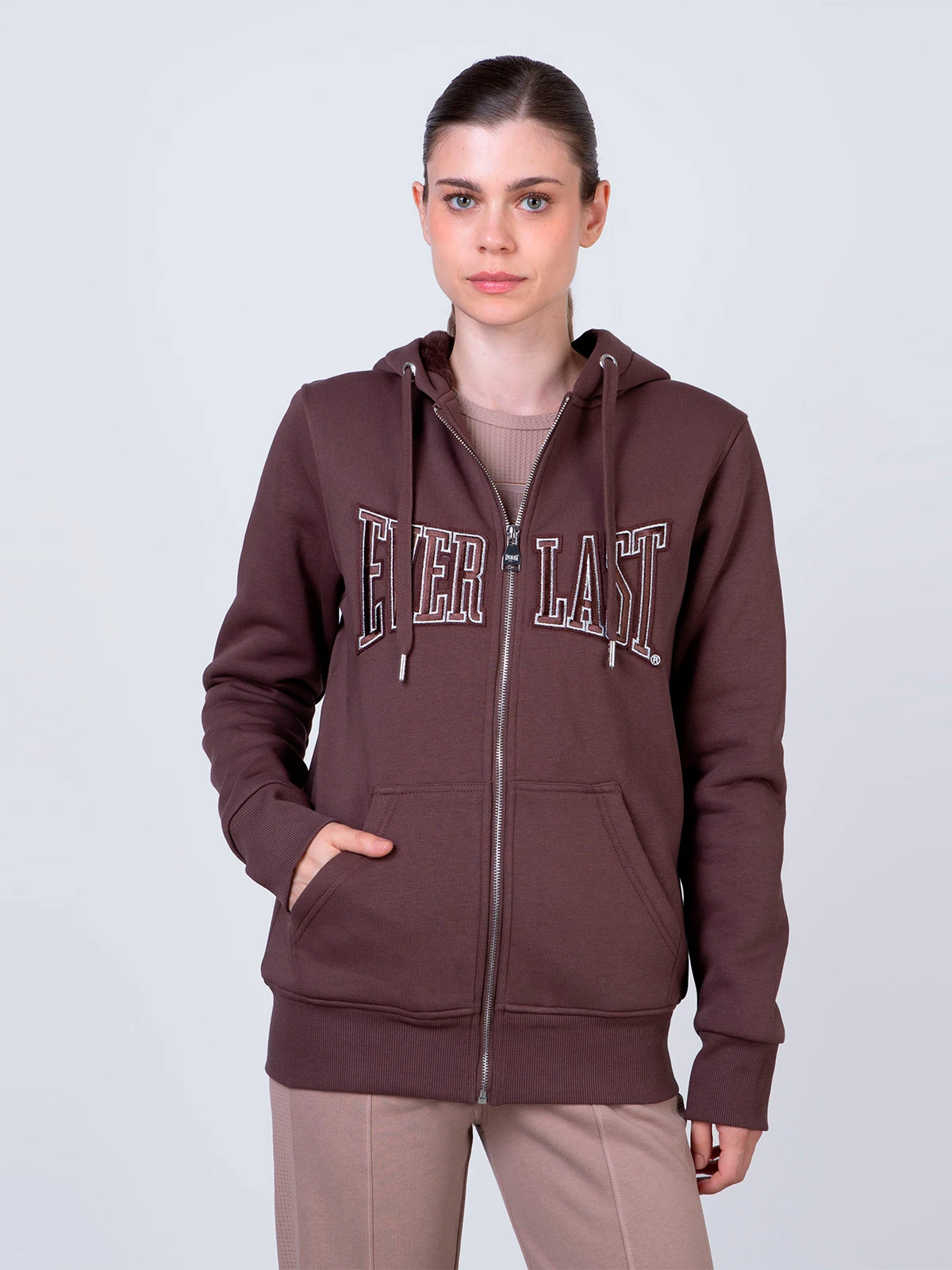 CHAQUETA MUJER EVERLAST ALGODÓN BILBAO - 1