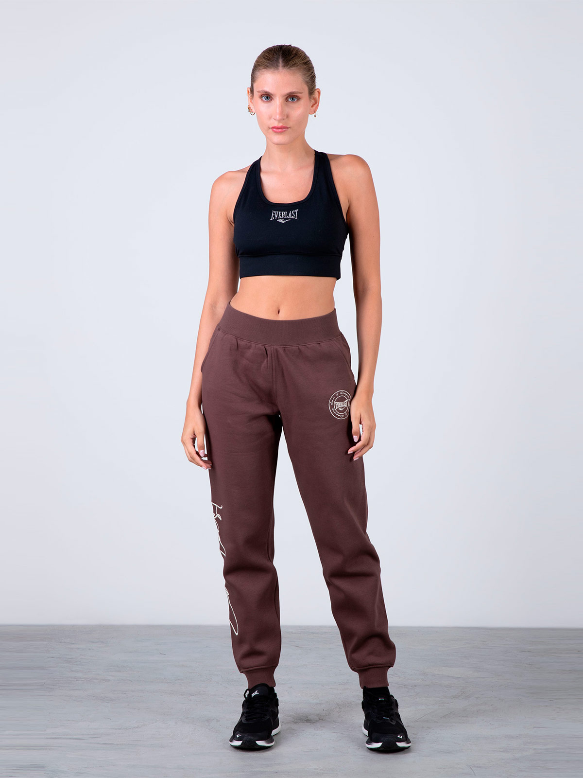 PANTALÓN BUZO MUJER EVERLAST ALGODÓN JOGGER NATION - 2