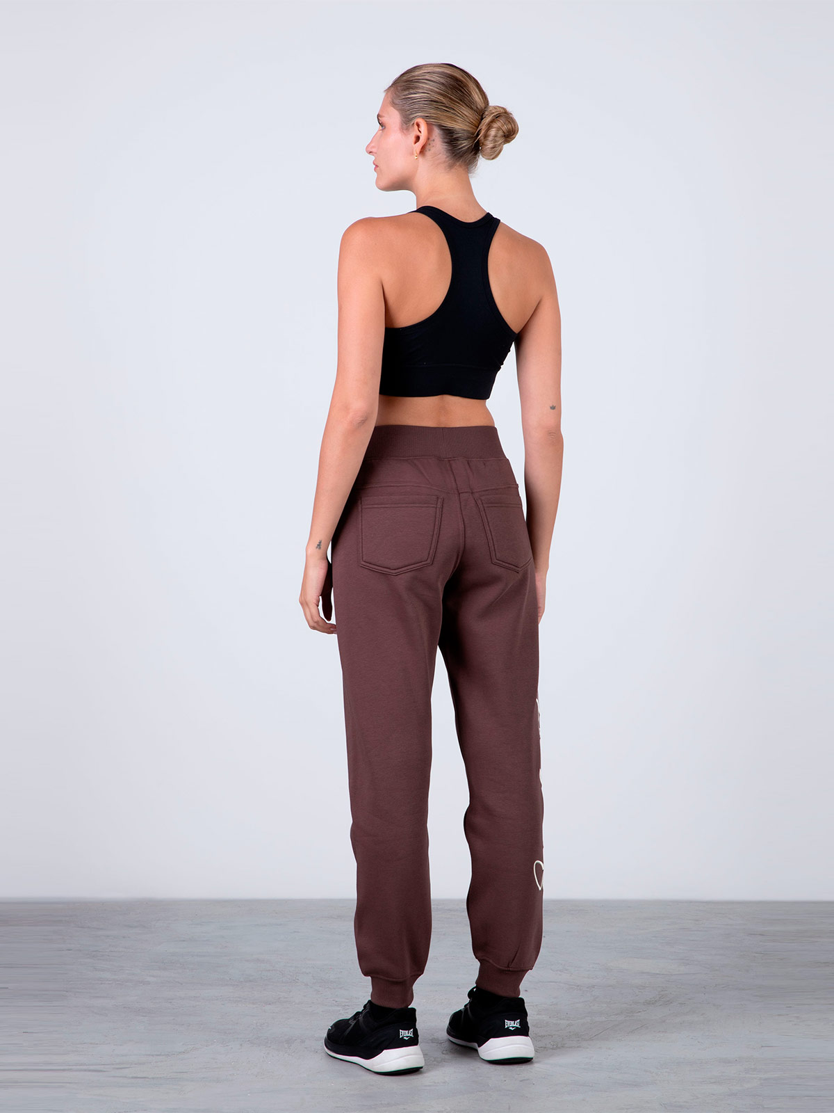PANTALÓN BUZO MUJER EVERLAST ALGODÓN JOGGER NATION - 3