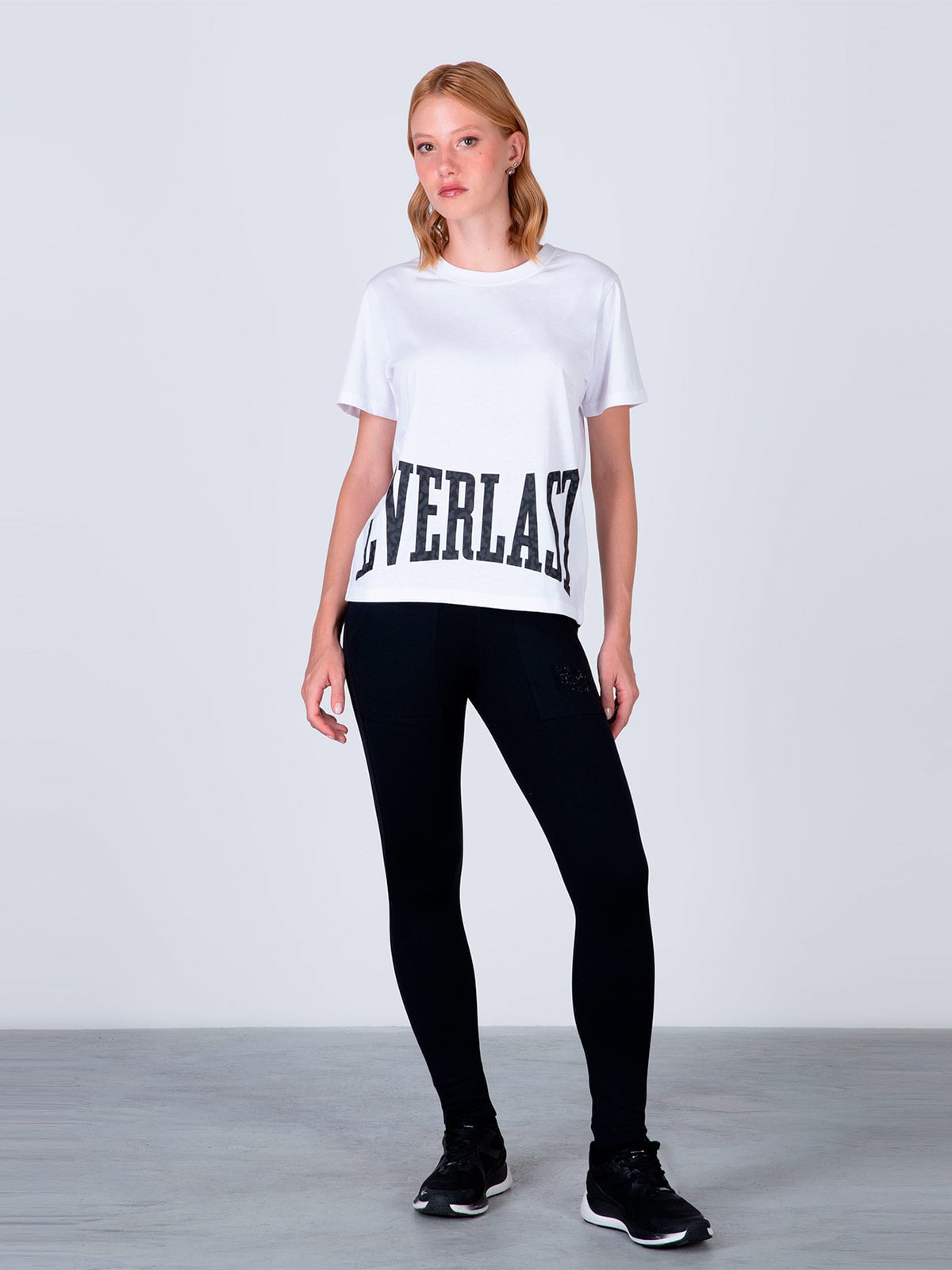 POLERA MUJER EVERLAST ALGODÓN ALBA - 2