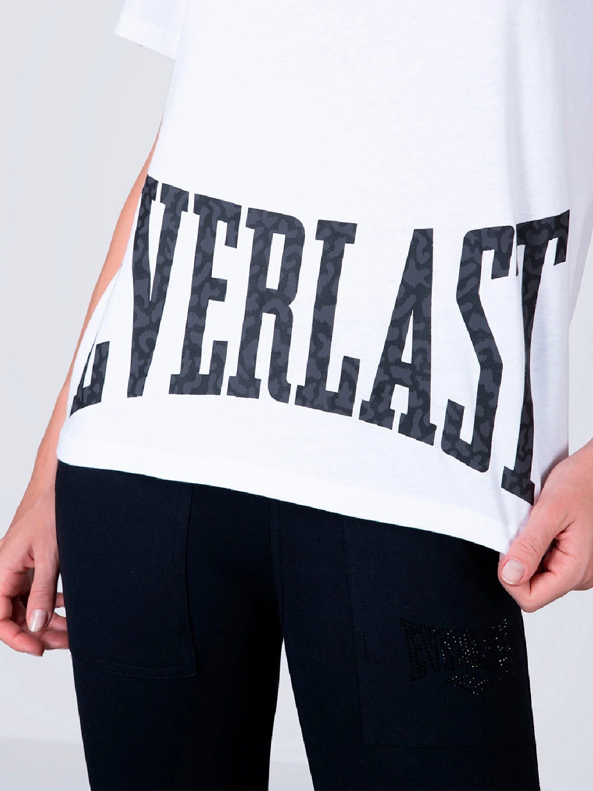 POLERA MUJER EVERLAST ALGODÓN ALBA - 4