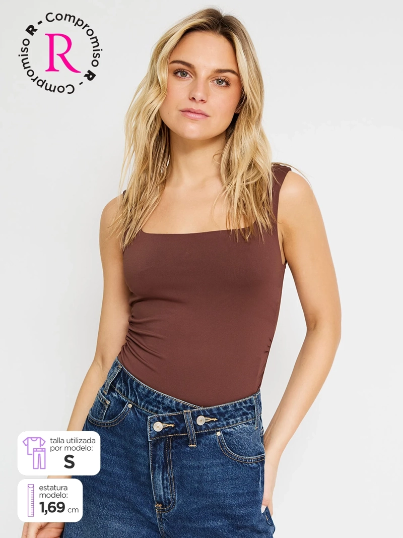 BODY MUJER INDEX SIN MANGAS