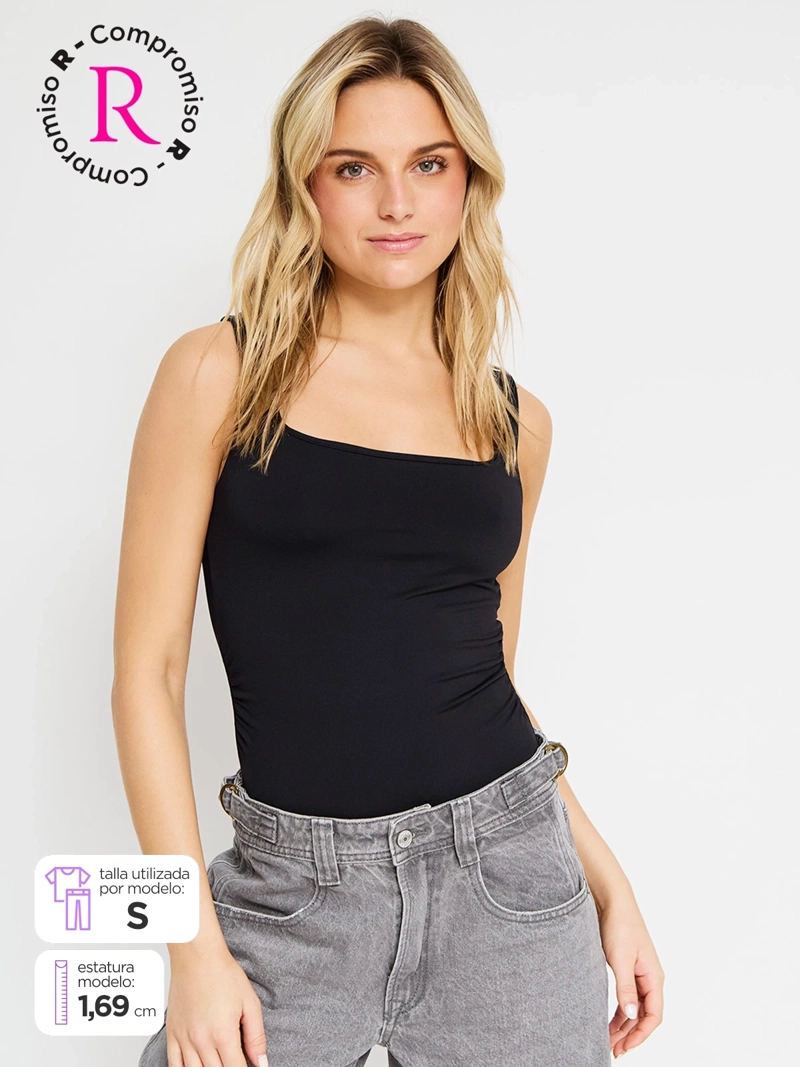 BODY MUJER INDEX SIN MANGAS