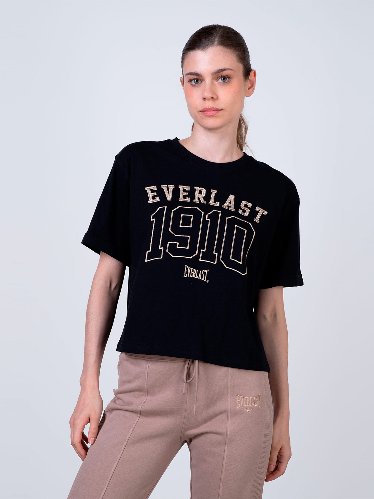POLERA MUJER EVERLAST ALGODÓN ARROW - 1