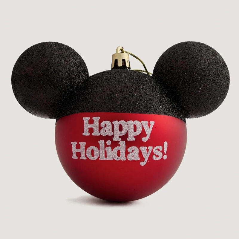 ADORNO NAVIDEÑO DISNEY PACK X10 ADORNOS 12 Y 8 CM - 1