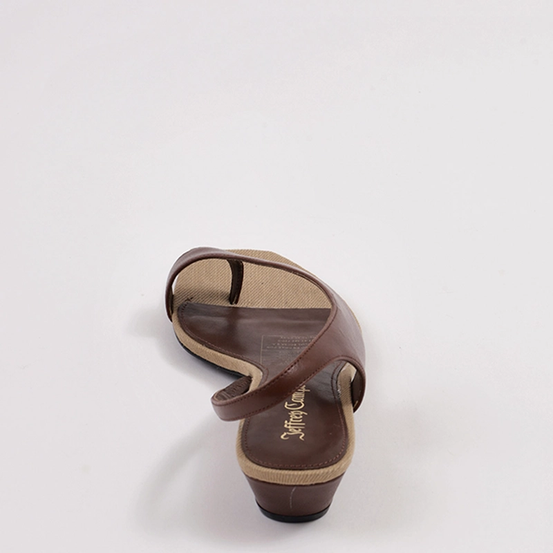 SANDALIAS MUJER JEFFREY CAMPBELL CAFÉ BLISSFULL CUERO - 4