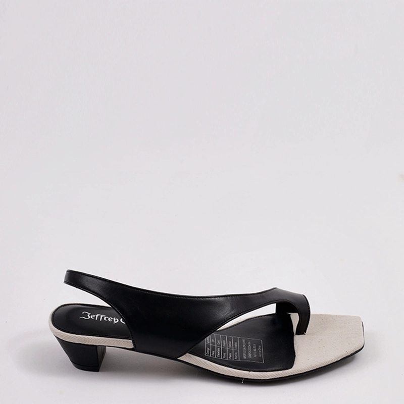 SANDALIAS MUJER JEFFREY CAMPBELL NEGRO BLISSFULL CUERO