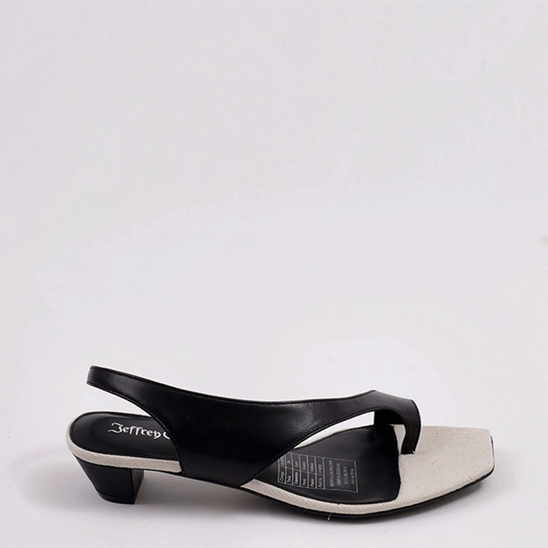SANDALIAS MUJER JEFFREY CAMPBELL NEGRO BLISSFULL CUERO - 2