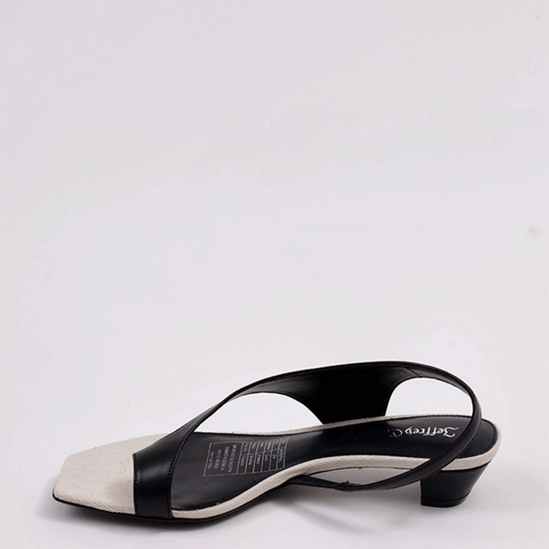 SANDALIAS MUJER JEFFREY CAMPBELL NEGRO BLISSFULL CUERO - 4