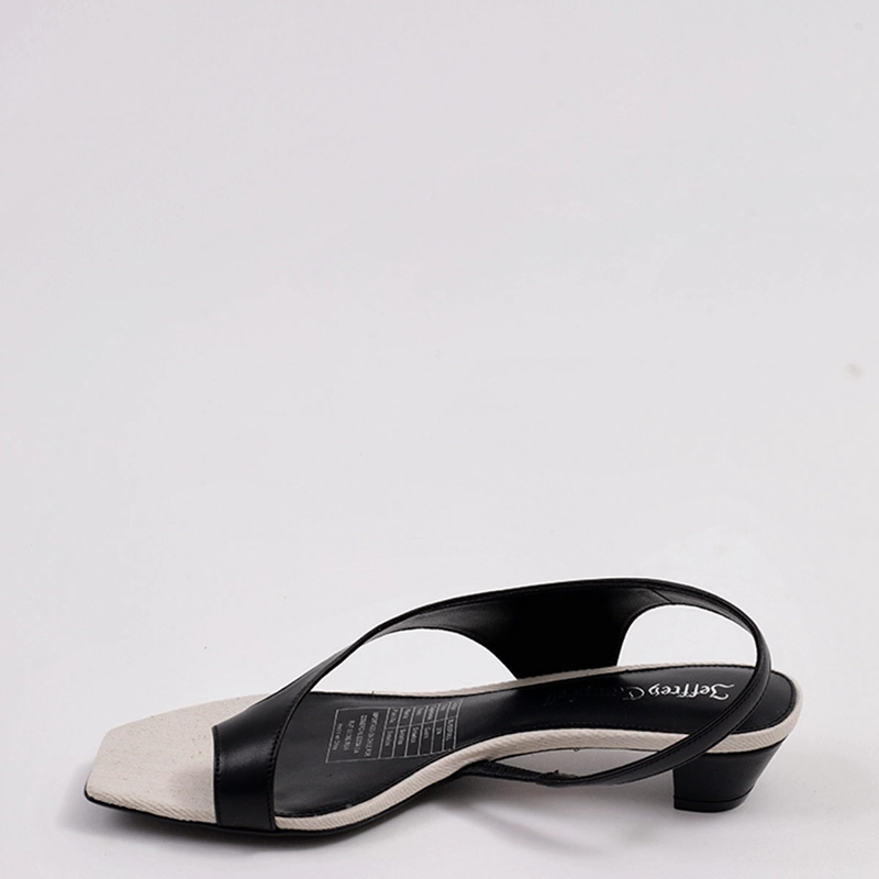 SANDALIAS MUJER JEFFREY CAMPBELL NEGRO BLISSFULL CUERO - 3