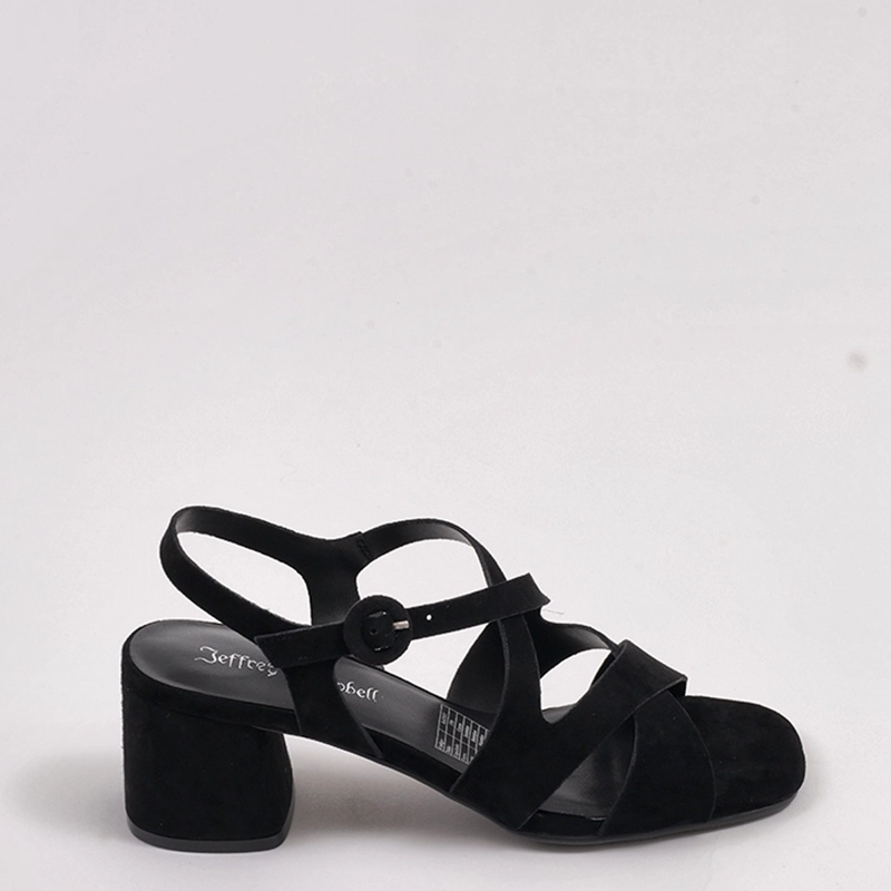 SANDALIAS MUJER JEFFREY CAMPBELL NEGRO RAYET CUERO