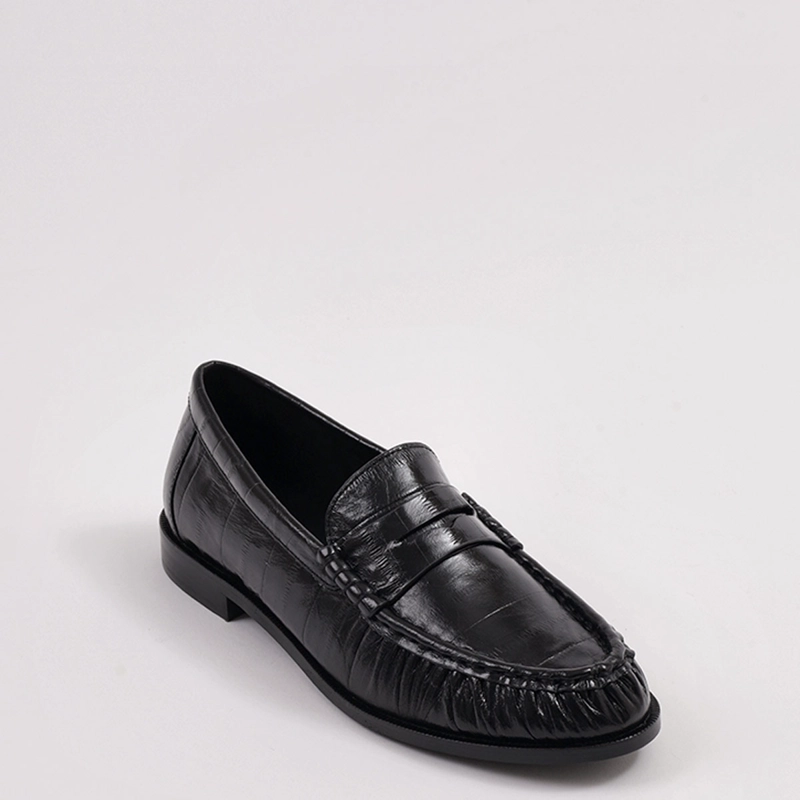 MOCASINES MUJER JEFFRE CAMPBELL NEGRO STALLONE  CUERO - 2