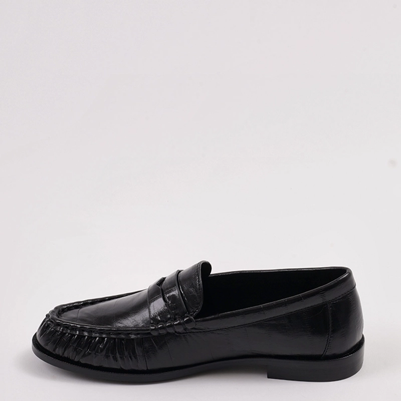 MOCASINES MUJER JEFFRE CAMPBELL NEGRO STALLONE  CUERO - 3