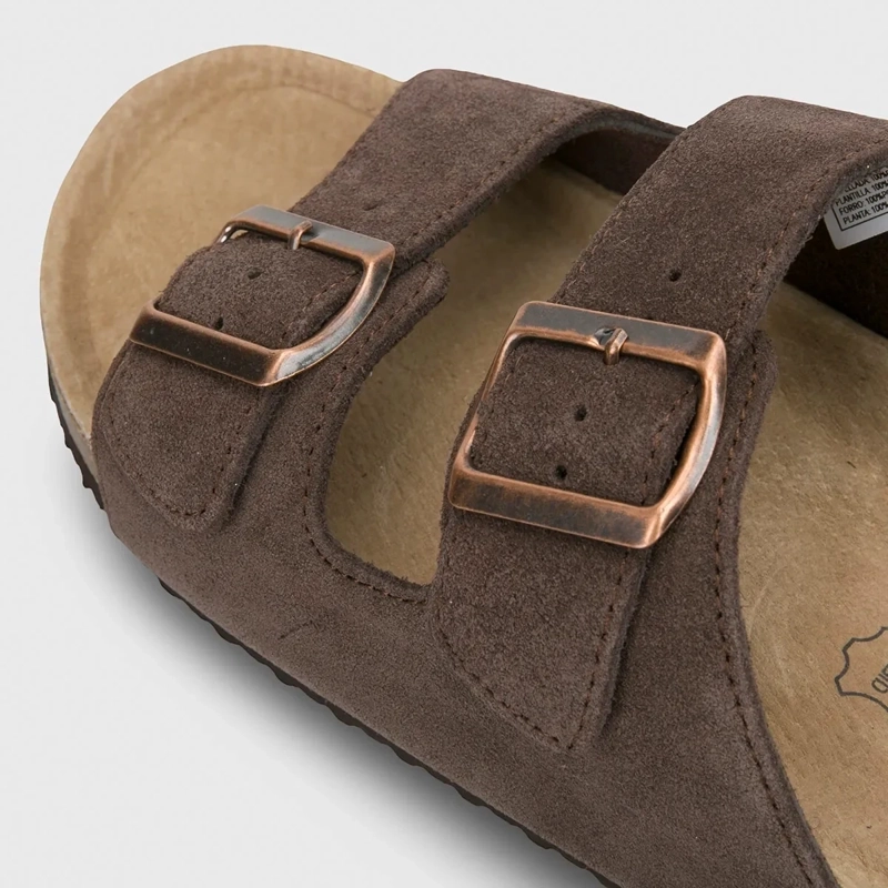 SANDALIAS PLAYERA HOMBRE INDEX IHOMO3 CUERO - 6