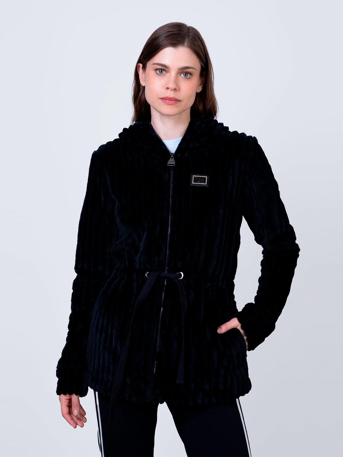 CHAQUETA MUJER EVERLAST STRIP - 1