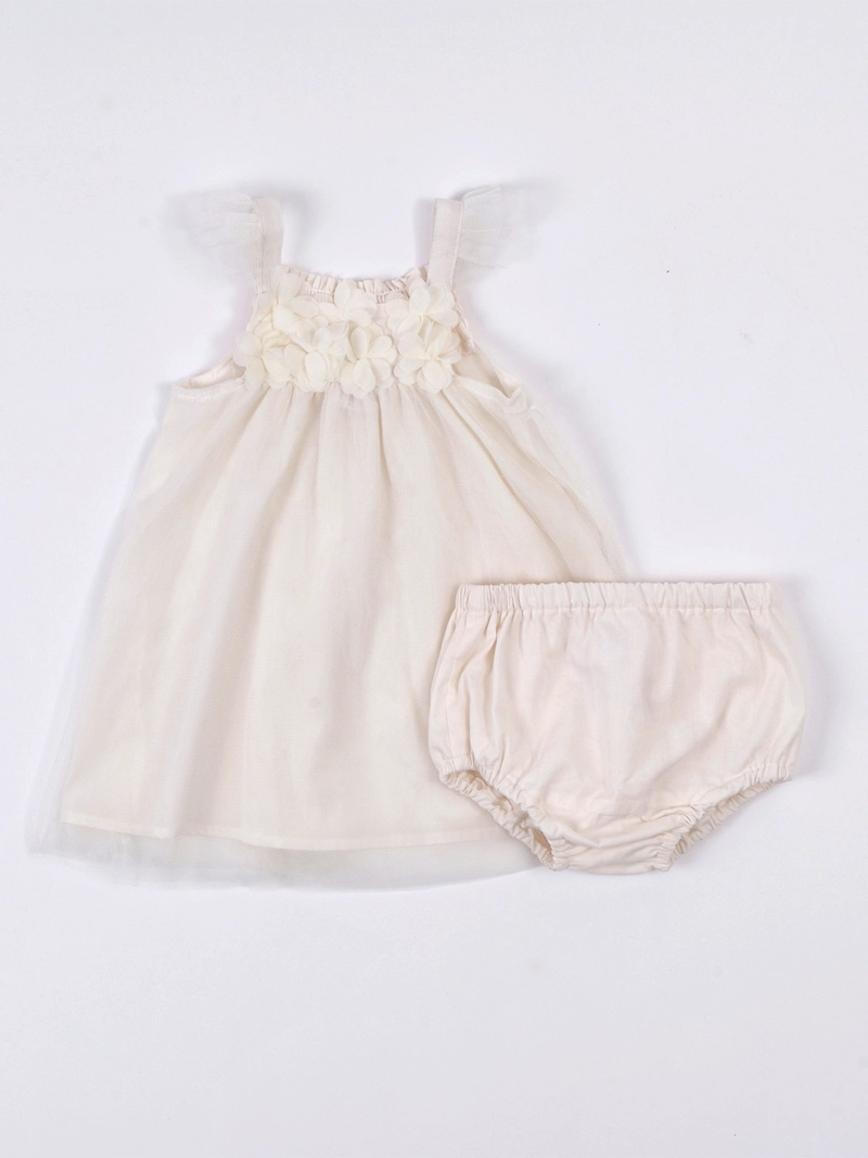 VESTIDO NIÑA BABY HARVEST BRILLITOS - 1