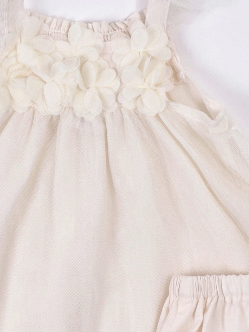 VESTIDO NIÑA BABY HARVEST BRILLITOS - 3