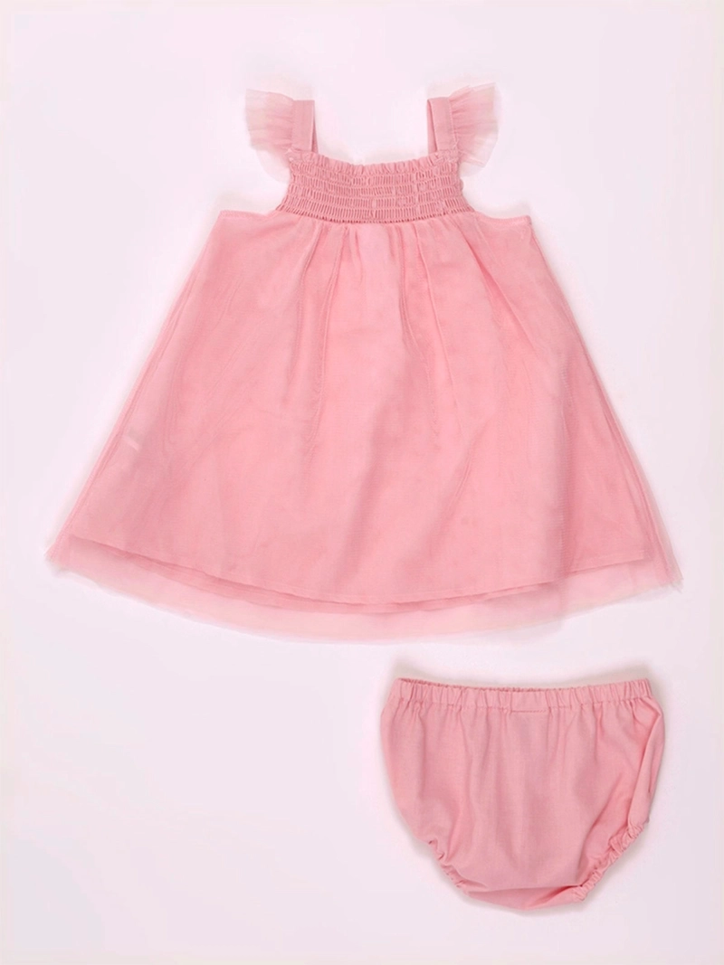 VESTIDO NIÑA BABY HARVEST BRILLITOS - 4