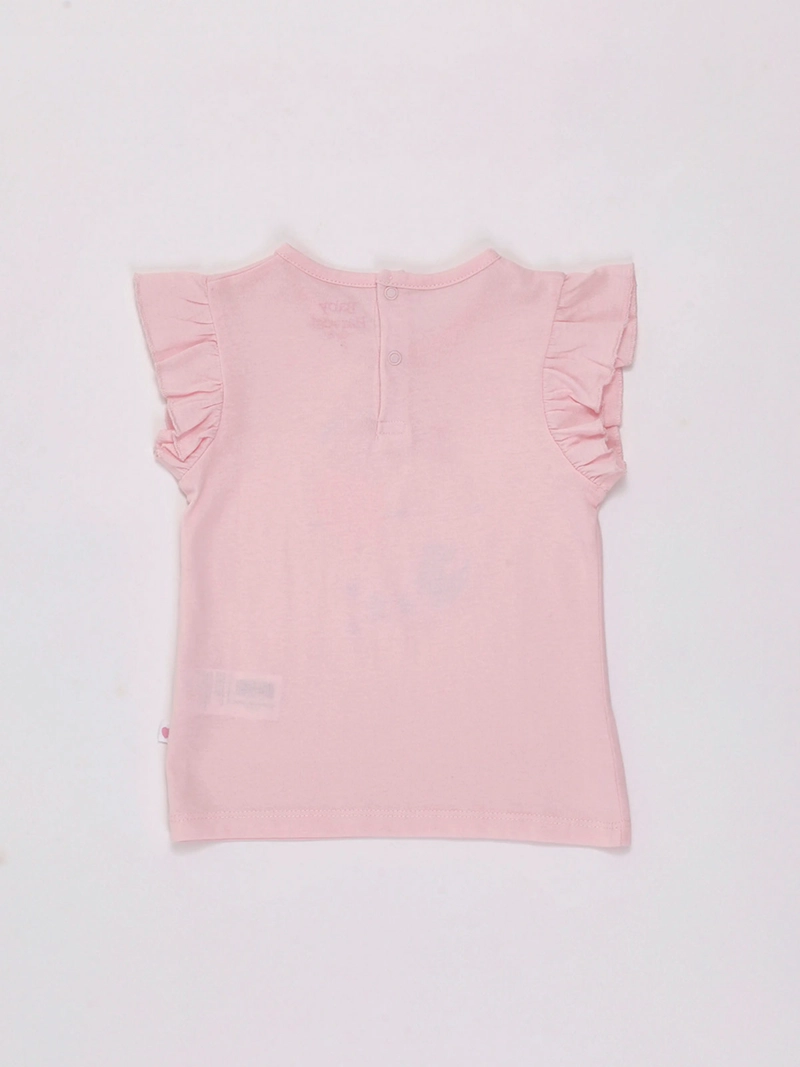 POLERA NIÑA BABY HARVEST MANGA CORTA GLITTER - 2