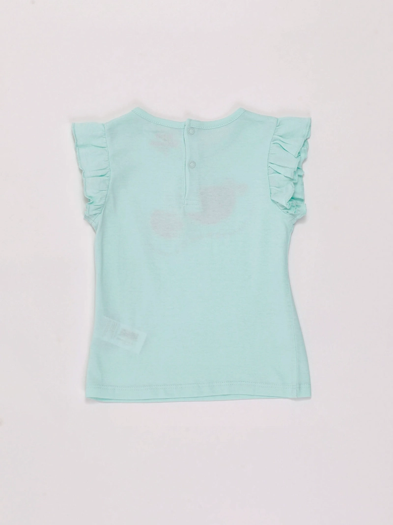POLERA NIÑA BABY HARVEST MANGA CORTA GLITTER - 2