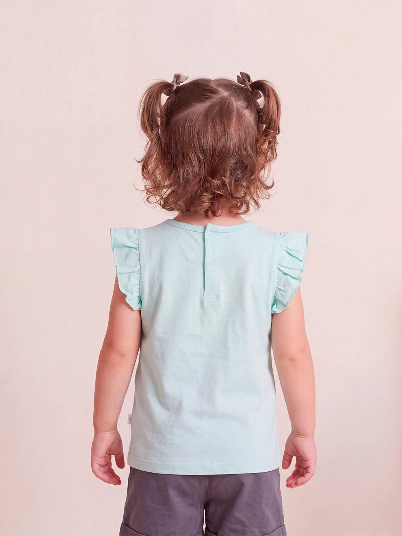 POLERA NIÑA BABY HARVEST MANGA CORTA GLITTER - 2