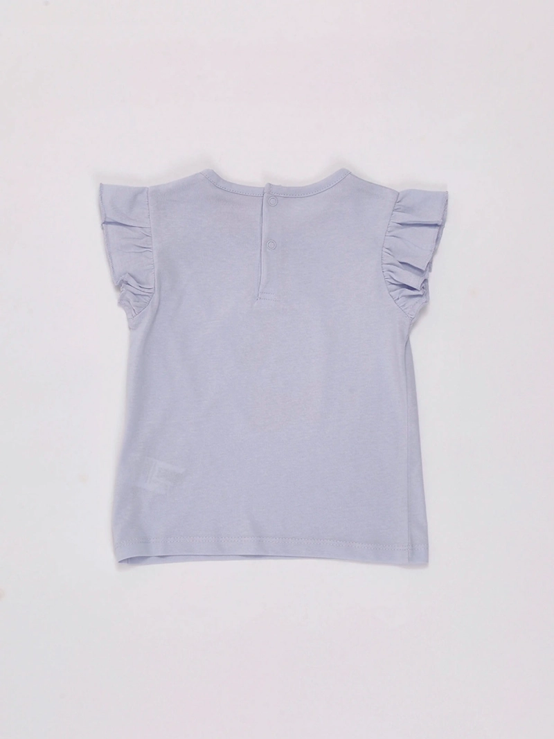 POLERA NIÑA BABY HARVEST MANGA CORTA GLITTER - 2