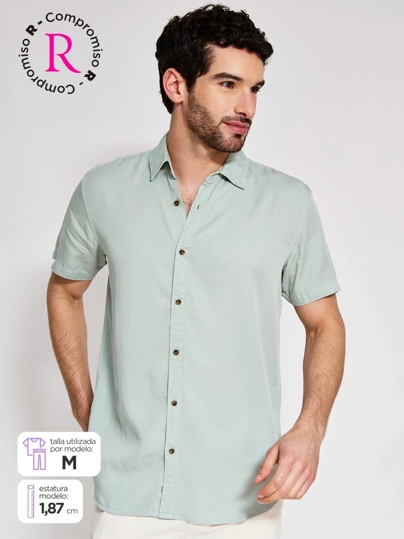 CAMISA HOMBRE REGATTA MANGA CORTA