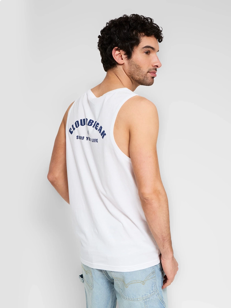 POLERA HOMBRE CLOUDBREAK ALGODÓN TANK PRINT - 2