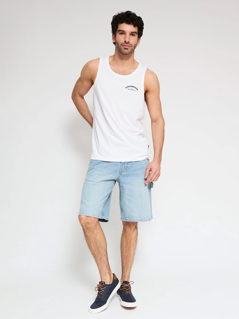 POLERA HOMBRE CLOUDBREAK ALGODÓN TANK PRINT - 4