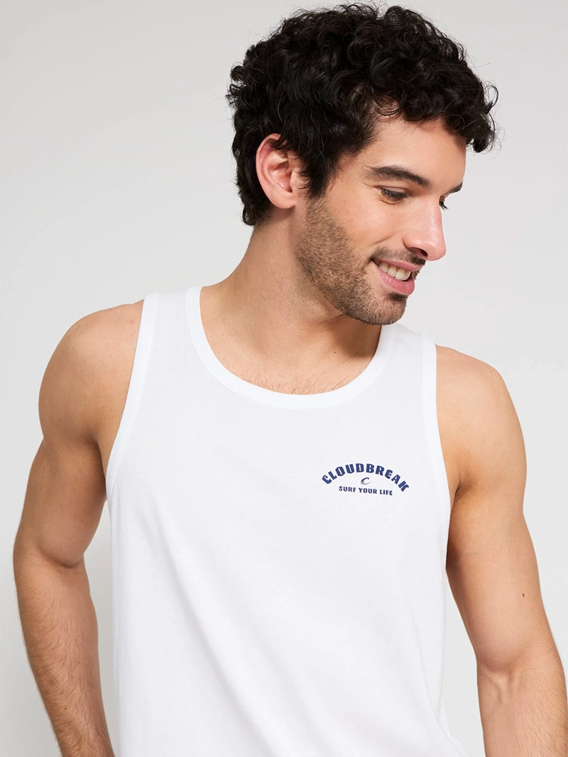 POLERA HOMBRE CLOUDBREAK ALGODÓN TANK PRINT - 3