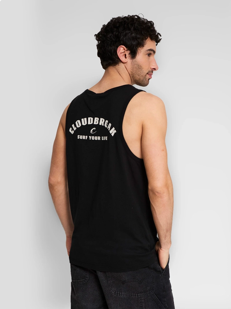 POLERA HOMBRE CLOUDBREAK ALGODÓN TANK PRINT - 2