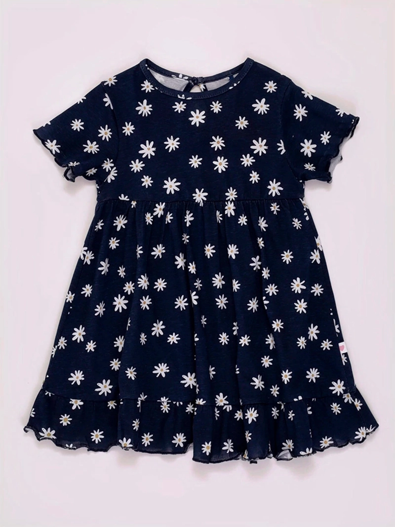 VESTIDO NIÑA BABY HARVEST MANGA CORTA ESTAMPADO - 3