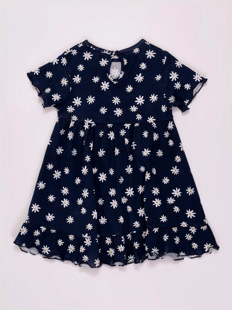 VESTIDO NIÑA BABY HARVEST MANGA CORTA ESTAMPADO - 4