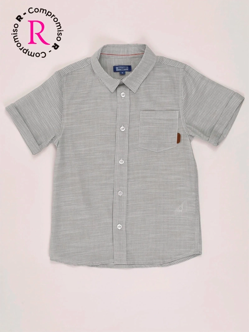 CAMISA NIÑO HARVEST ALGODÓN MANGA CORTA