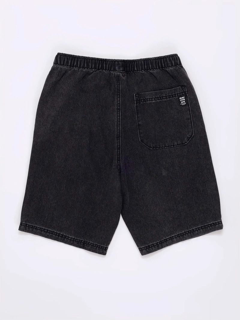 SHORT NIÑO CLOUDBREAK DENIM ALGODÓN - 4