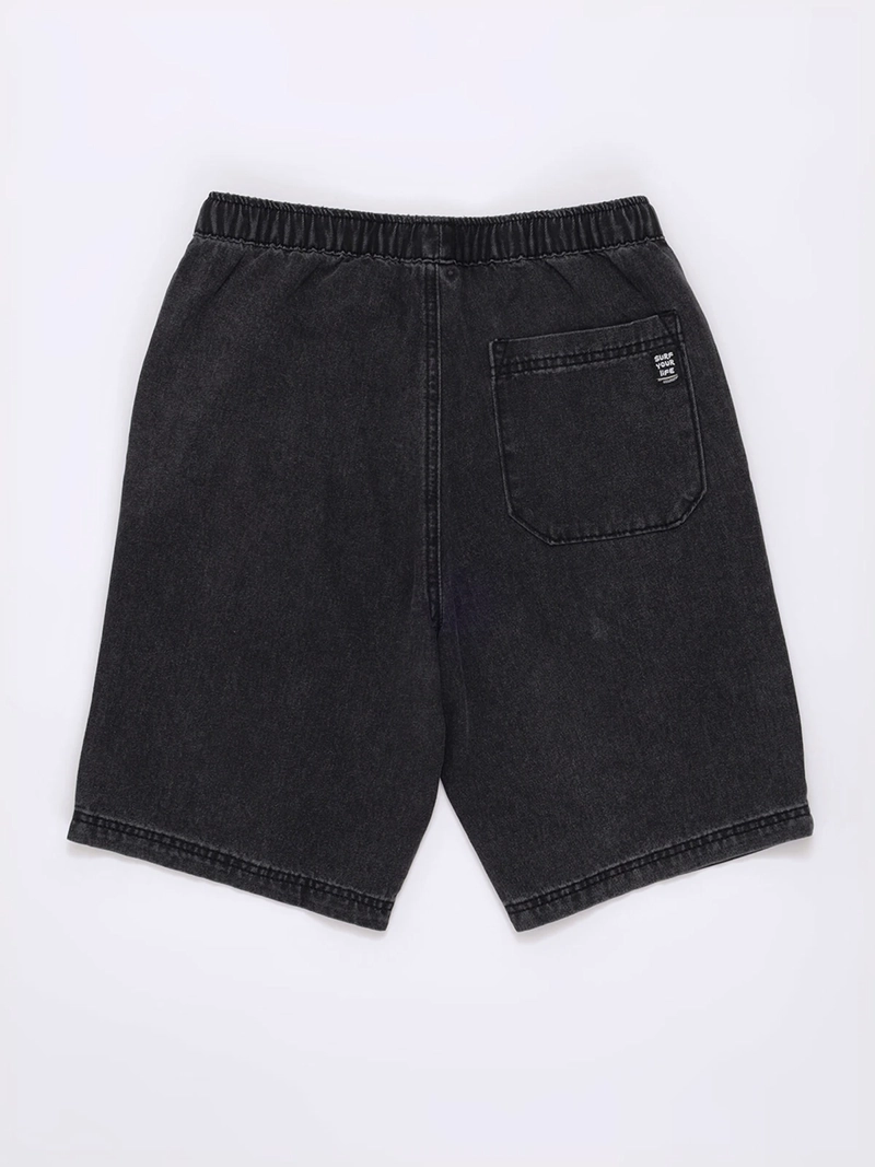 SHORT NIÑO CLOUDBREAK DENIM ALGODÓN - 2