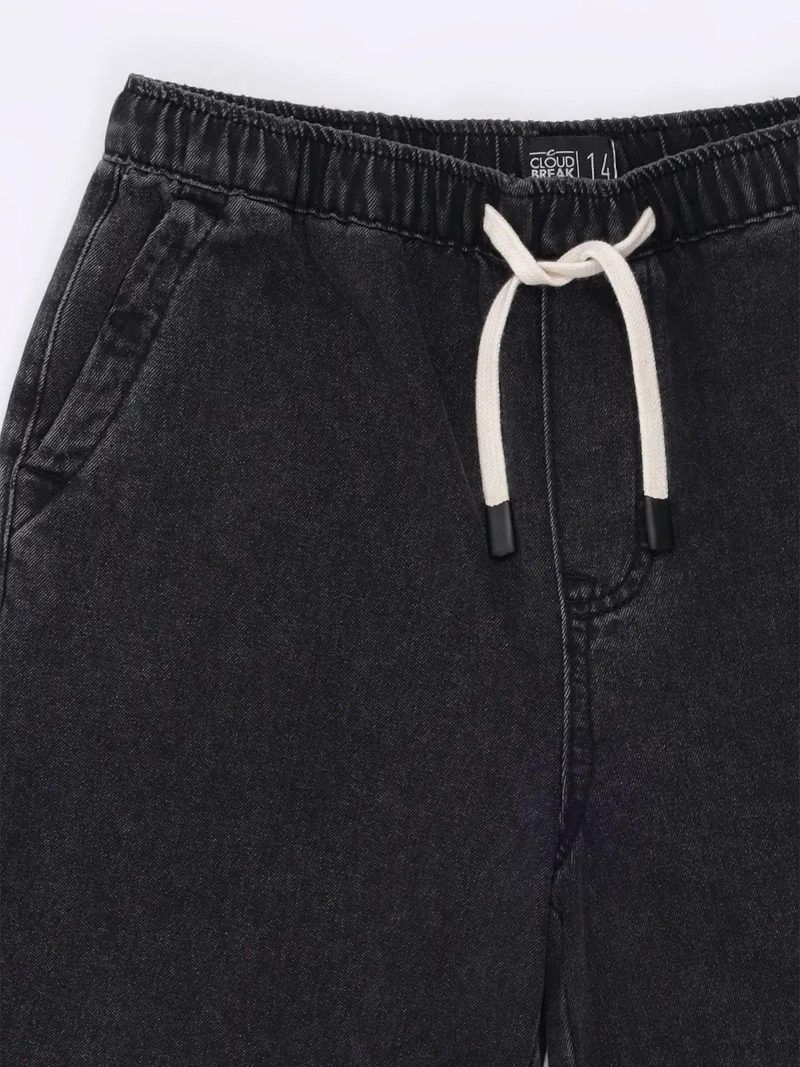 SHORT NIÑO CLOUDBREAK DENIM ALGODÓN - 3
