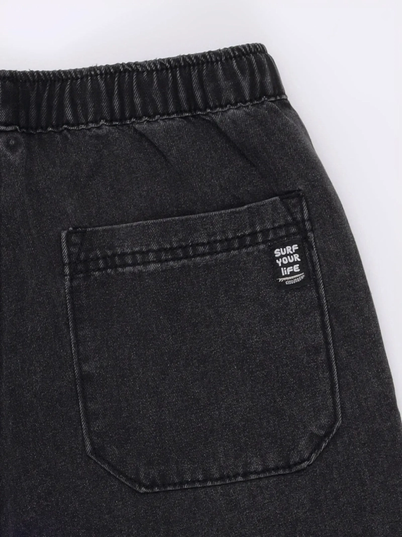 SHORT NIÑO CLOUDBREAK DENIM ALGODÓN - 4