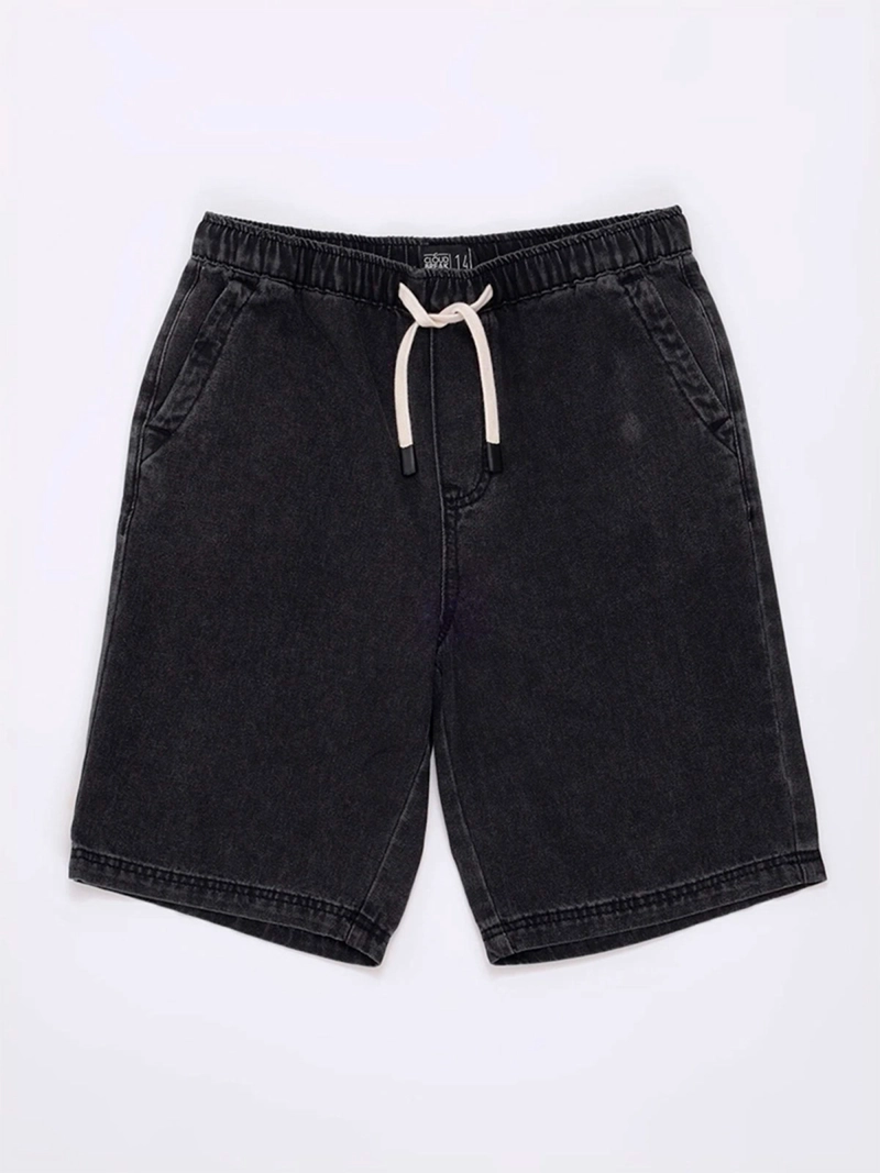 SHORT NIÑO CLOUDBREAK DENIM ALGODÓN - 3