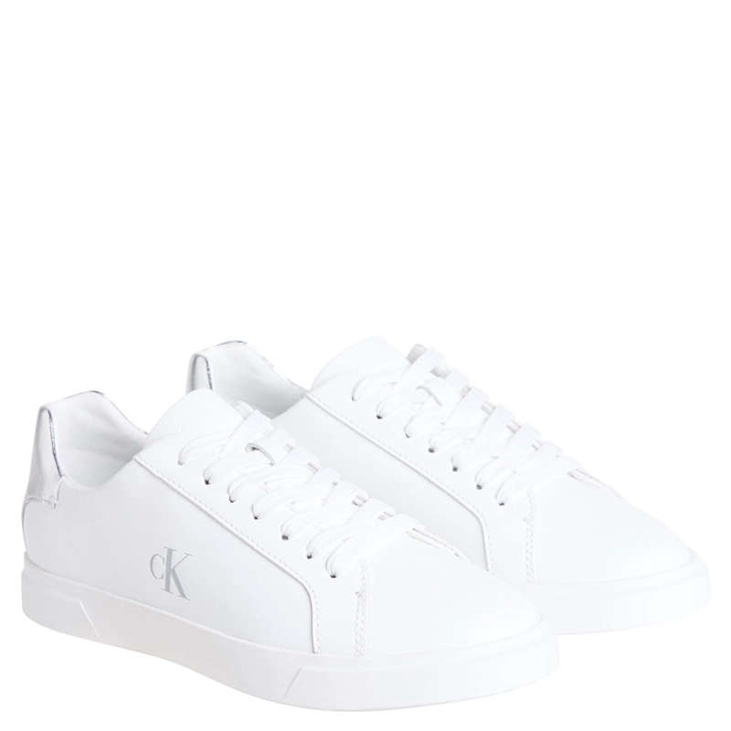 ZAPATILLAS MUJER CALVIN KLEIN CASUALES BLANCO HW0HW02846  - 2