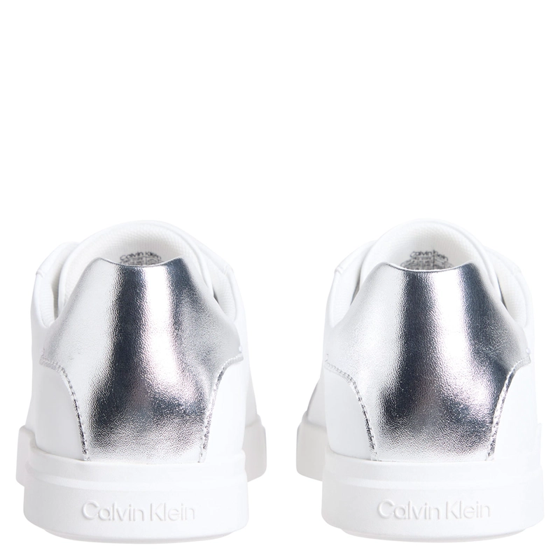 ZAPATILLAS MUJER CALVIN KLEIN CASUALES BLANCO HW0HW02846  - 4