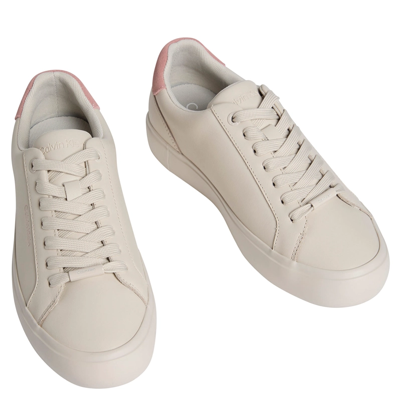 ZAPATILLAS MUJER CALVIN KLEIN CASUALES HW0HW02973 CUERO - 4